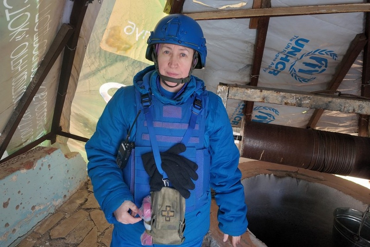 Любовь Киселева в феврале 2025 года в составе Гуманитарного добровольческого корпуса побывала в Донецкой Народной Республике. Волонтеры помогали жителям и раненым в госпитале.