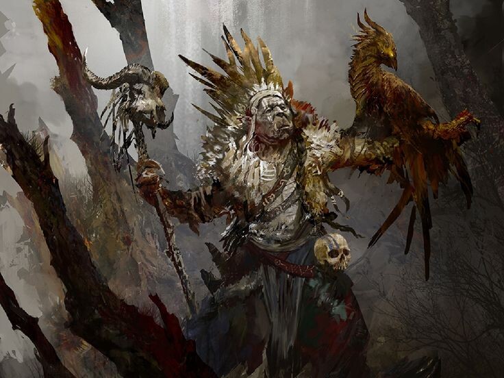 Шаман и его обряд