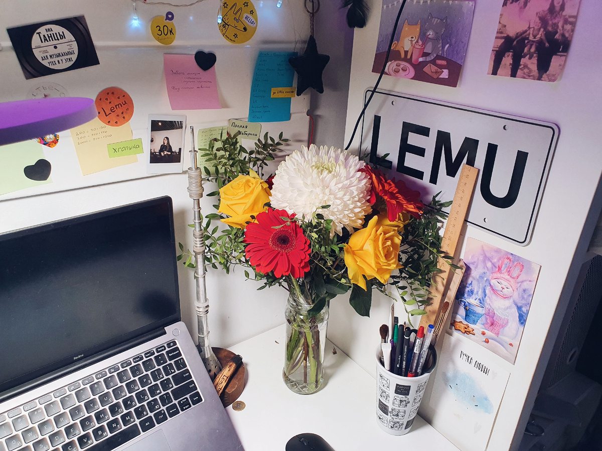 Первая часть букета