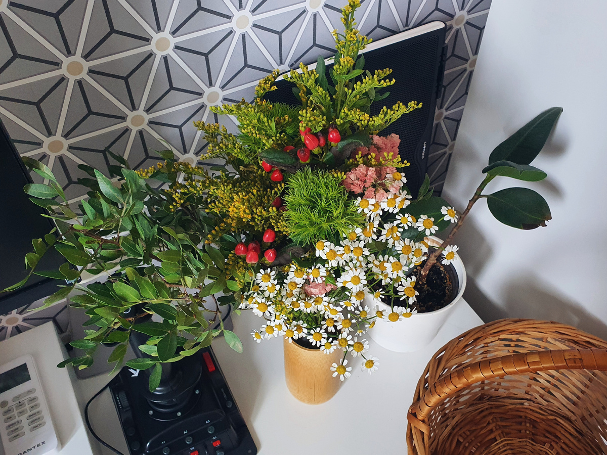 вторая часть букета