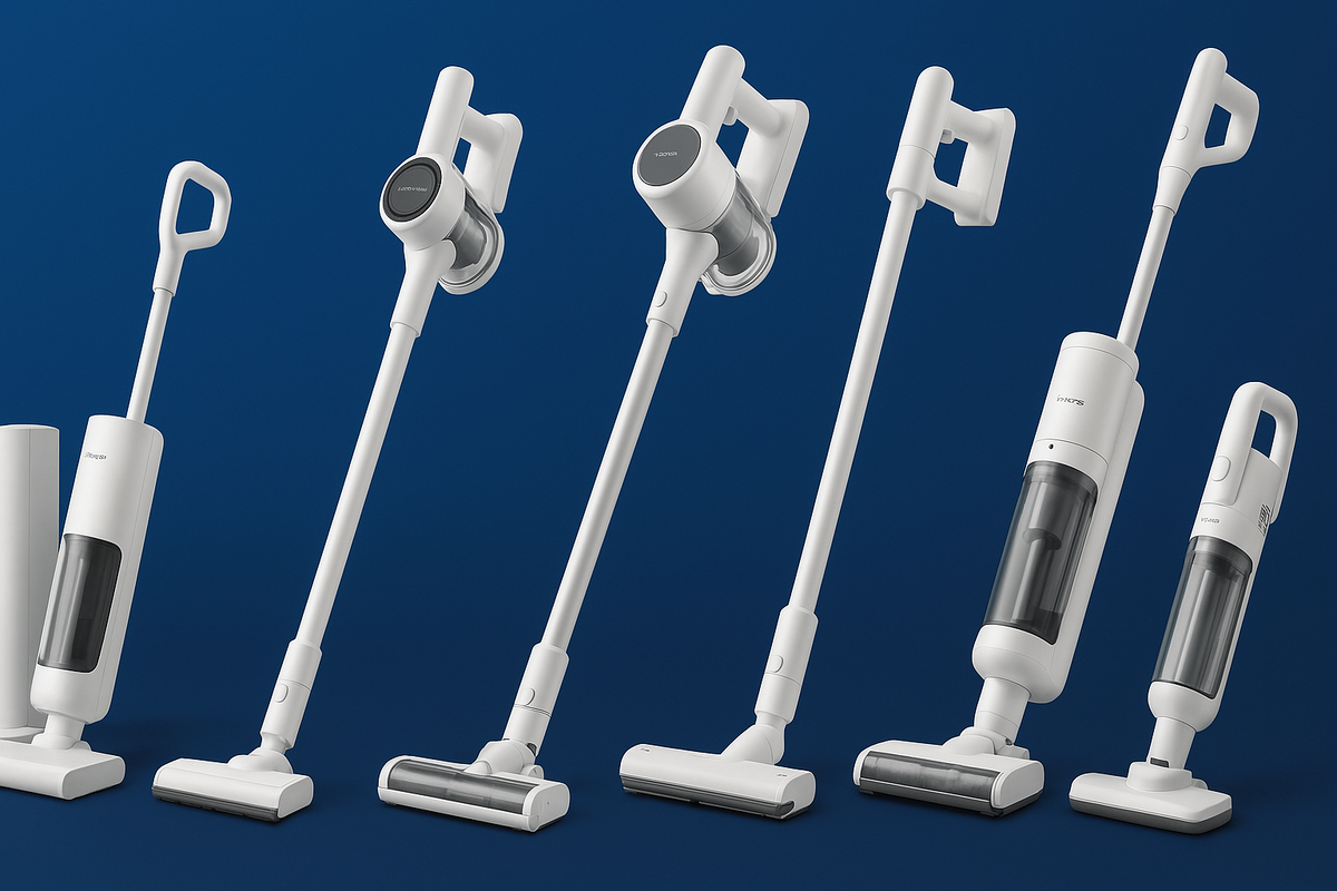 ТОП вертикальных пылесосов Dreame и Trouver 2025 года