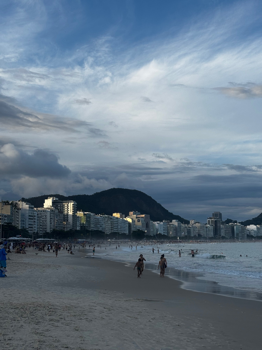 Пляж Копакабана. Фото автора.