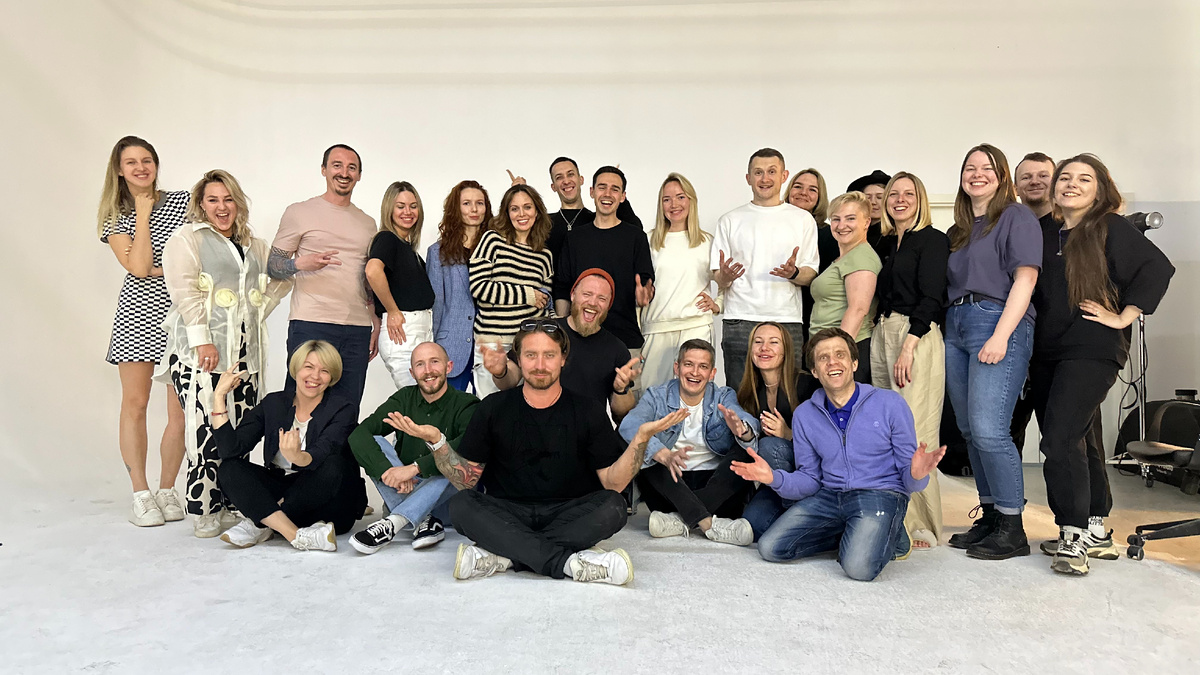 На обучении у Валенитна Блоха в Mayak Studios.