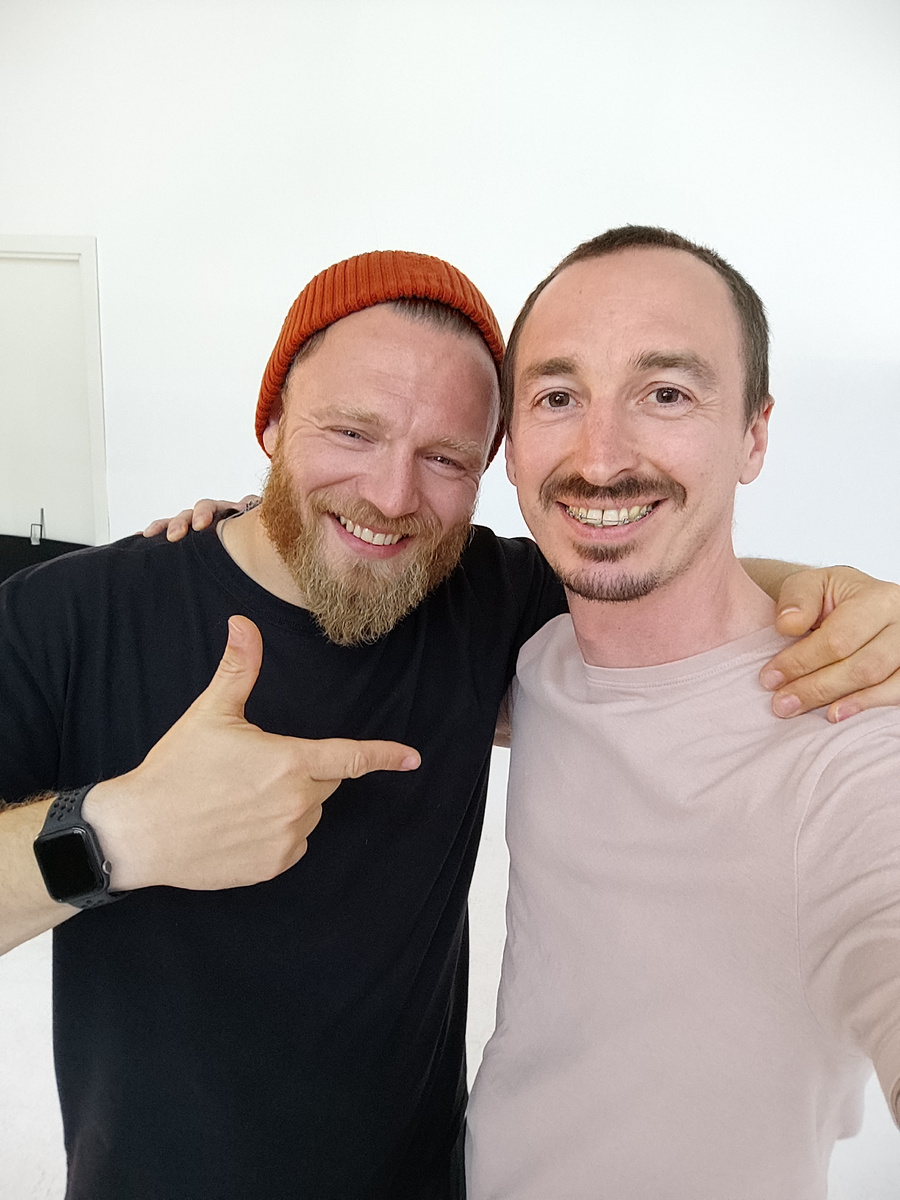 На мастер-классе у Валентина Блоха.