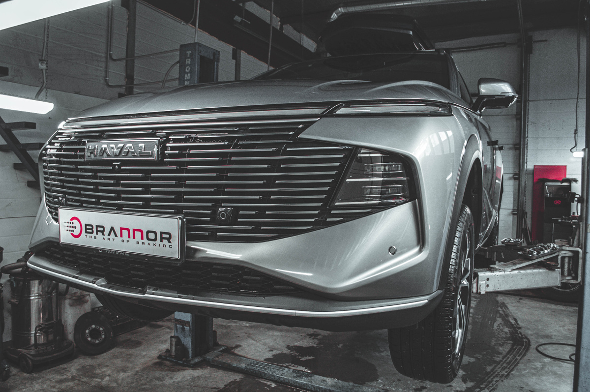 Haval F7 на осблуживание тормозной системы в Brannor WorkShop