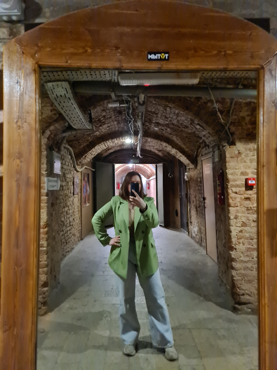 Мои занятия проходят в очень интересном месте в центре Петербурга. Фото из личного архива автора. 