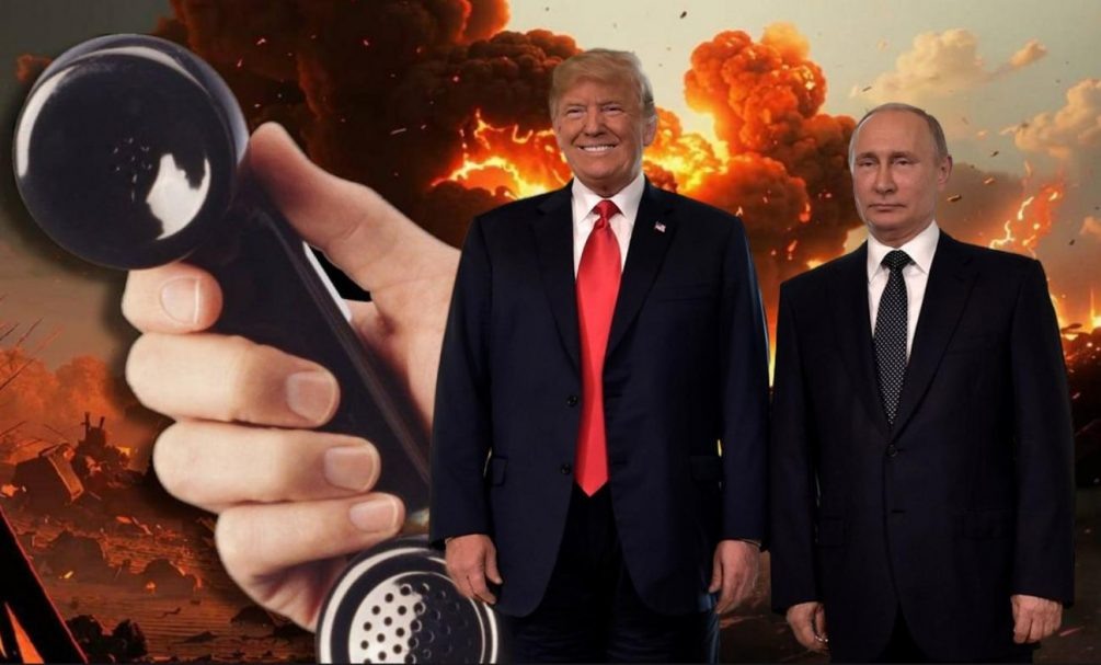   Трамп и Путин. Все всё понимают. Коллаж "Блокнота"