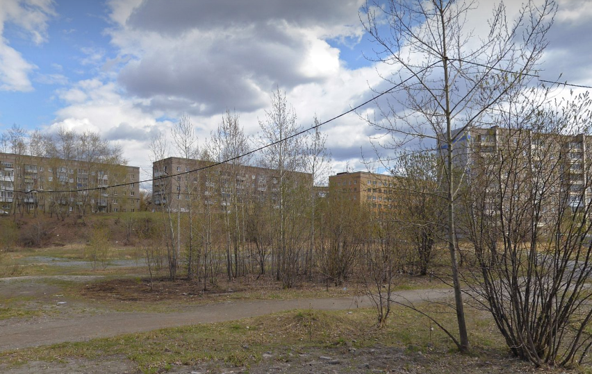 Участок выделенный под постройку детского сада
Источник: Яндекс карты / скриншот / фрагмент