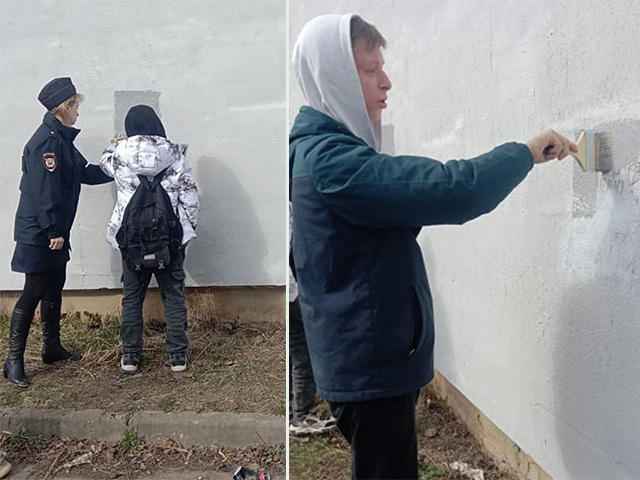 В Торжке инспекторы ПДН, «Первые» и школьники вышли на борьбу с наркорекламой