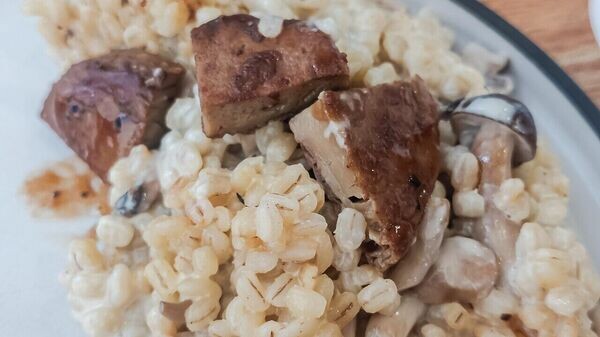    CC BY-SA 4.0 / ＫｏＺ / Orzo and mushroom risotto