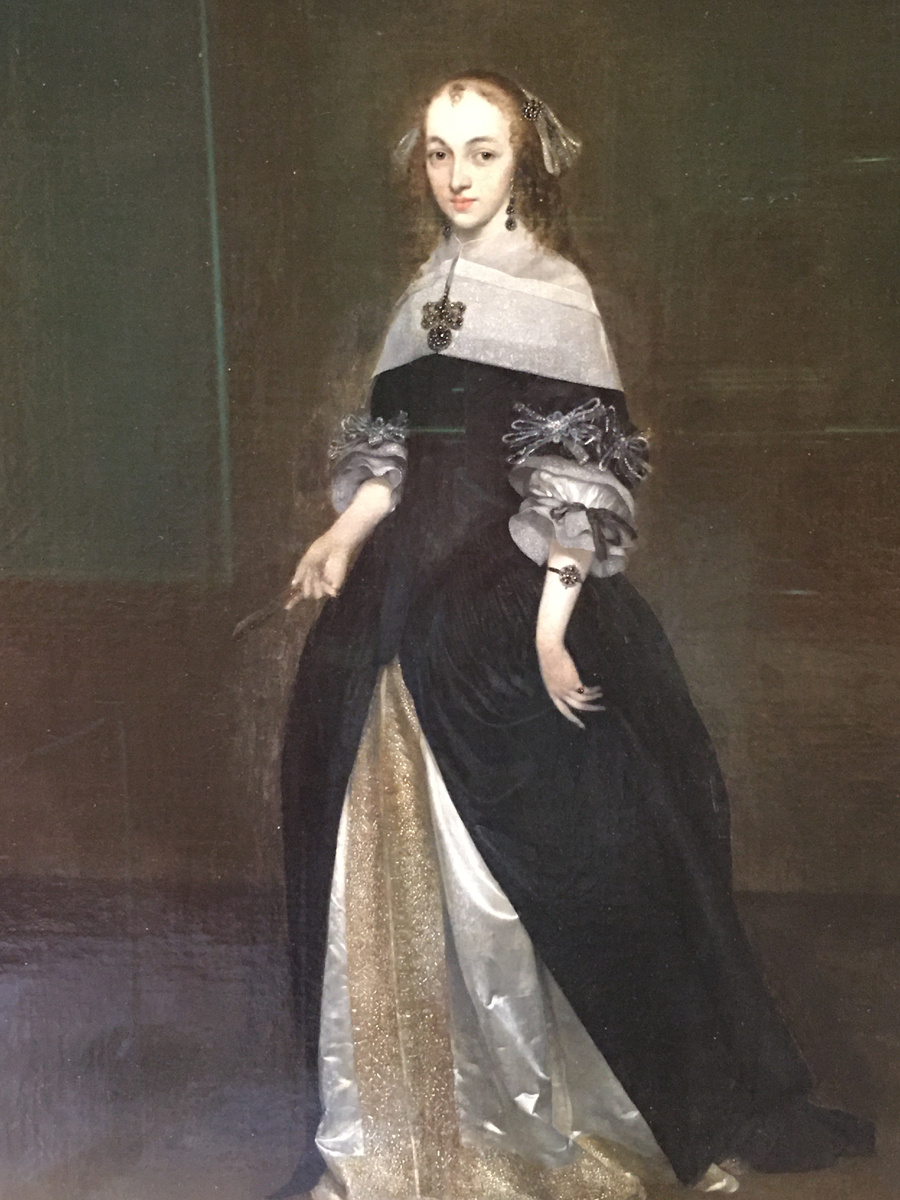 Герард Терборх Портрет Катрины Лейнинк 1662-63, зал 249