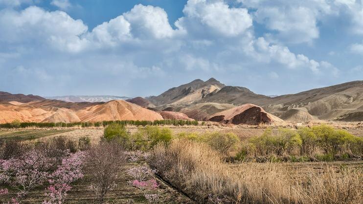 Пейзаж в долине Шорсу. Фото Андрея Кудряшова/«Фергана»