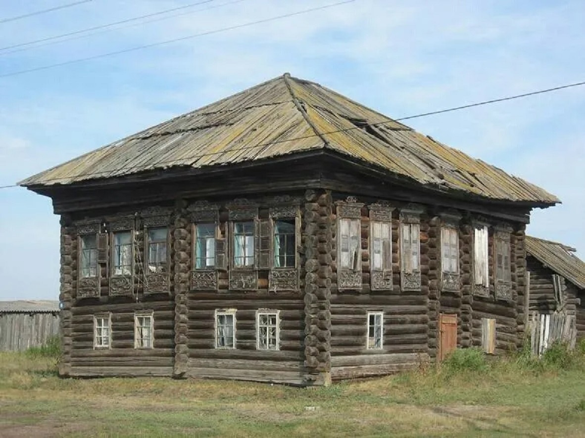 Фото Галины Коловой (Комольцевй). Деревня Нифаки, ул. Береговая 19, дом Сорокиных