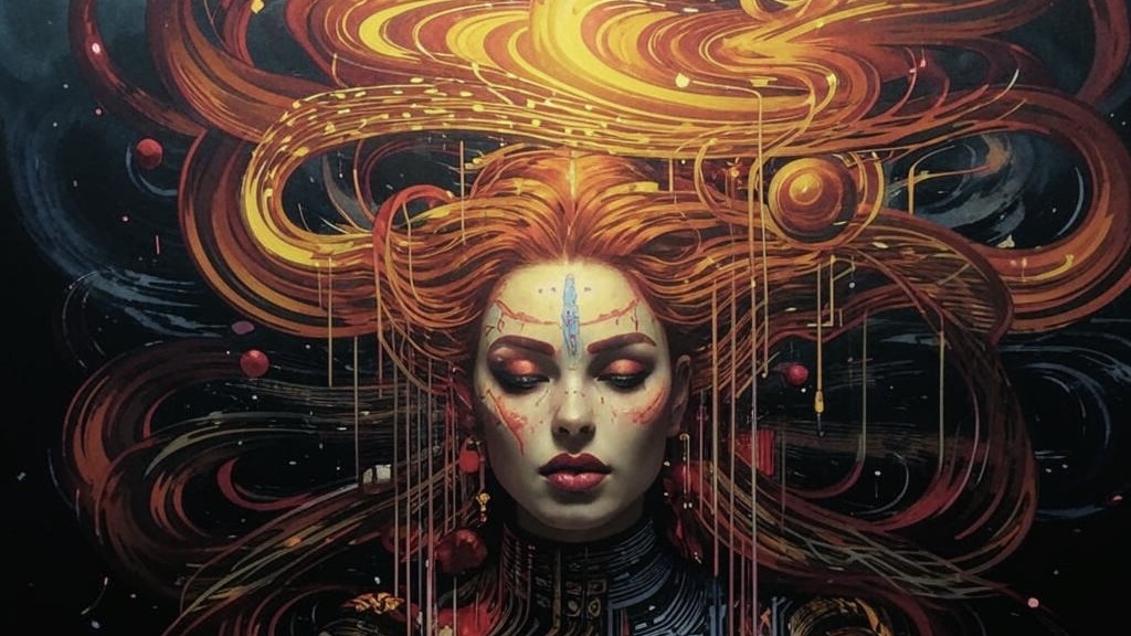 Внутренний мир художника.