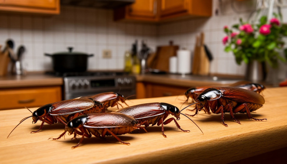 Тараканы на кухне