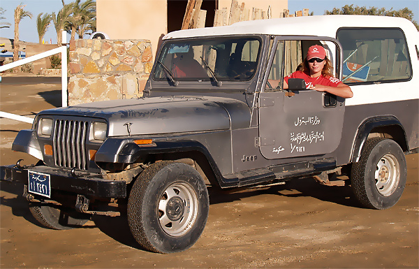 Это мой "Студебеккер", незаменимый друг для поездок по городам Египта.