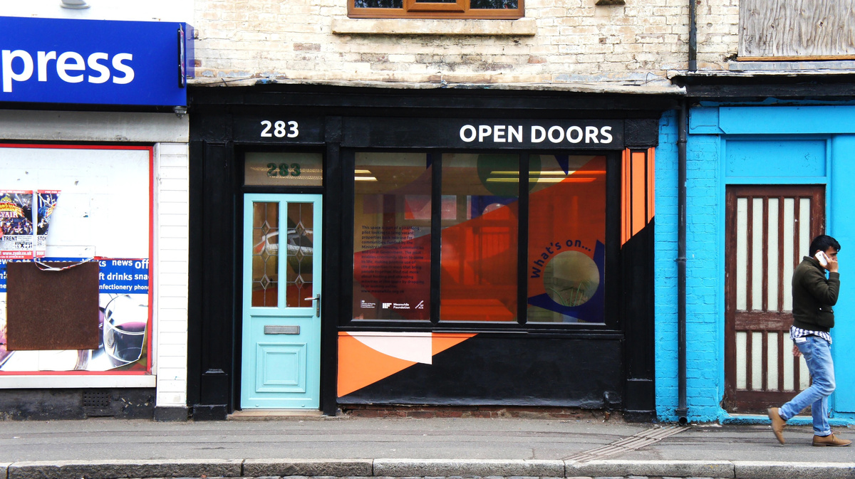 Пилотный проект “Открытые двери” в пяти городах. Источник фото: https://www.meanwhilespace.com/single-post/open-doors