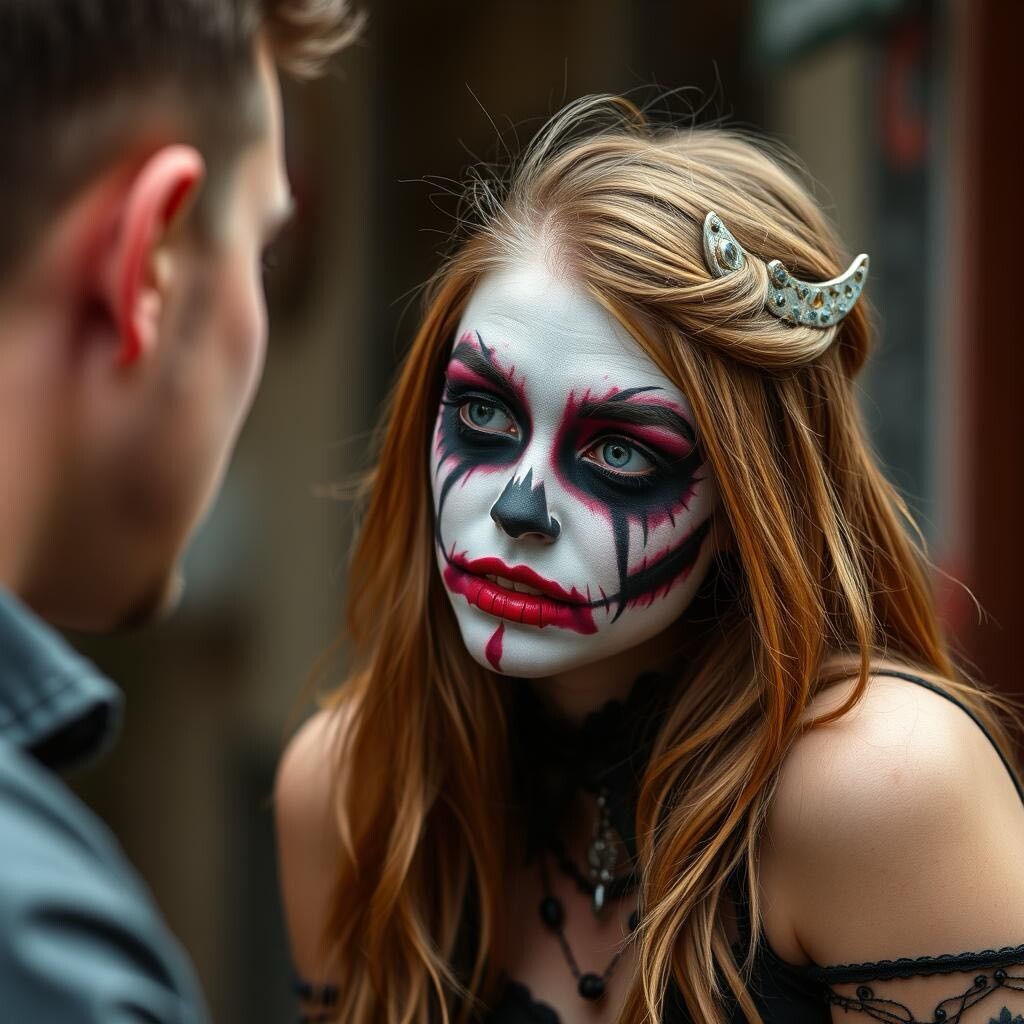 -Darling, do you find me dull?

-Quite the contrary, love. Amusing, but ABSOLUTELY FRIGHTENING!
