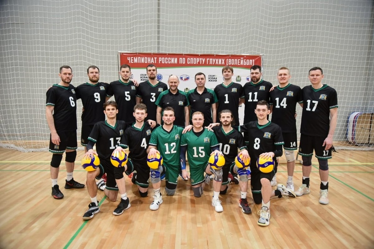    Сборная Югры в шестой раз стала чемпионом России по волейболу среди глухих