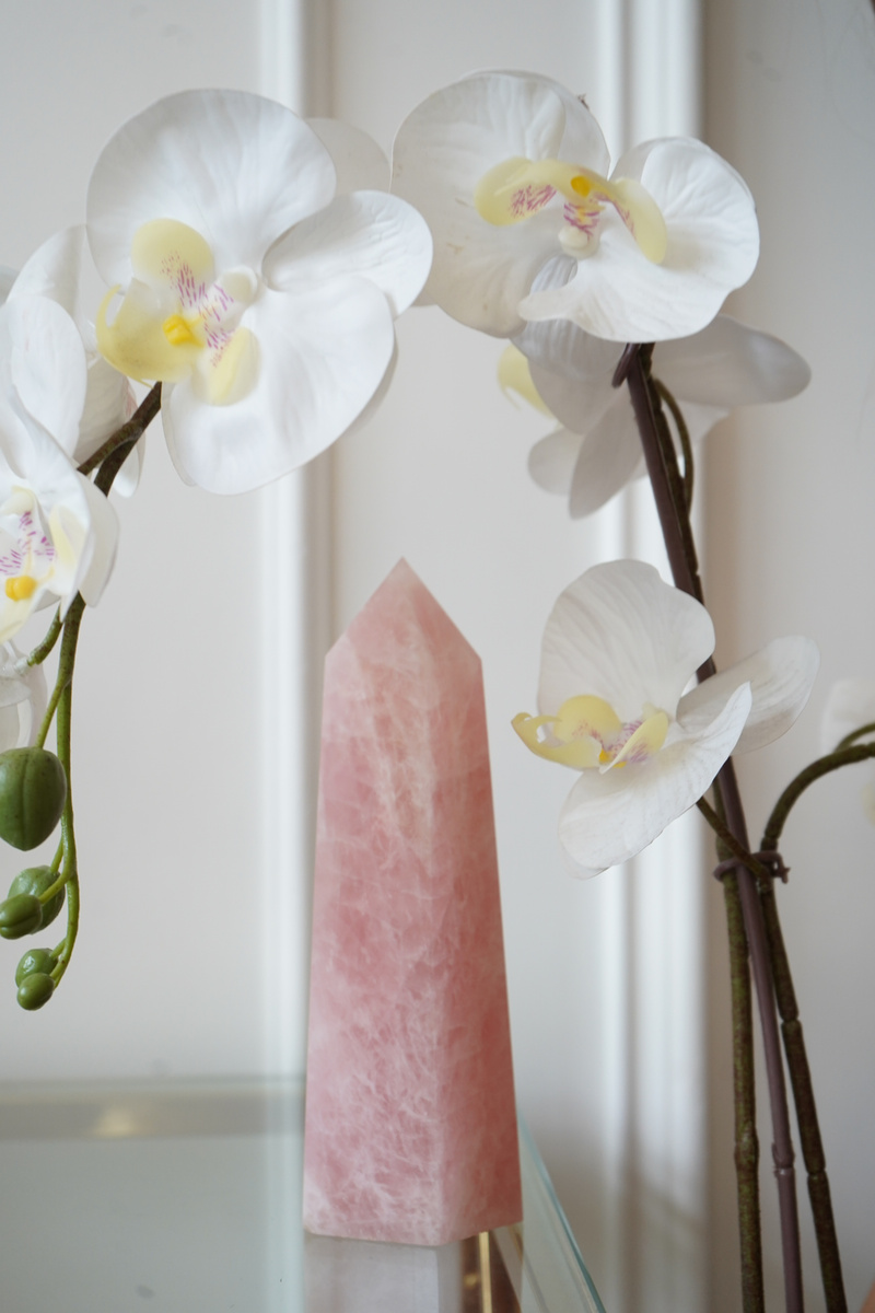 Кристалл Розового кварца. Sunny son