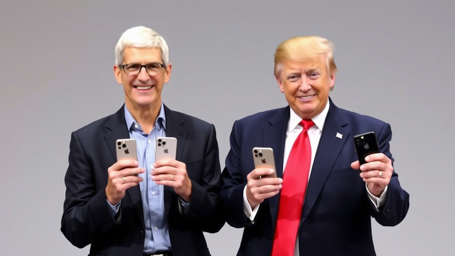    Кук и Трамп