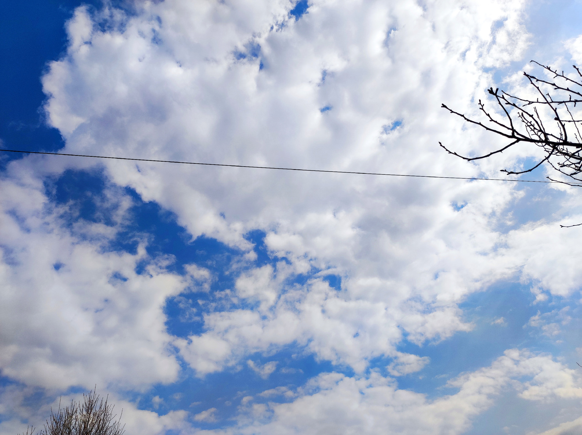 Сегодня опять с утра хорошая погода