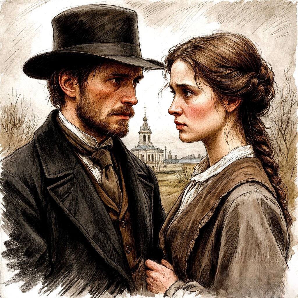 Раскольников и Соня Мармеладова