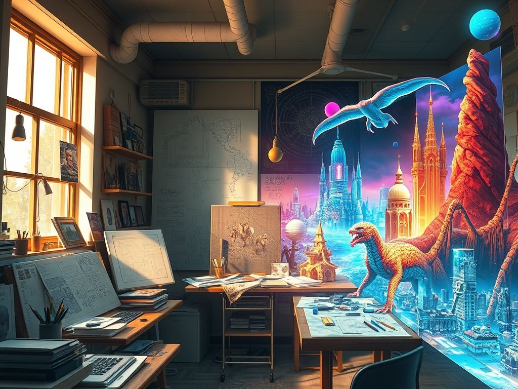 От чертежей на бумаге до виртуальных вселенных