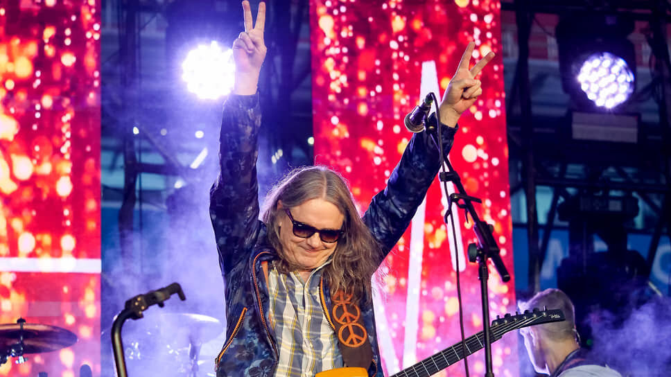 Лидер группы "Чиж и Ко" Сергей Чиграков.📷Фото: Евгения Яблонская / Коммерсантъ