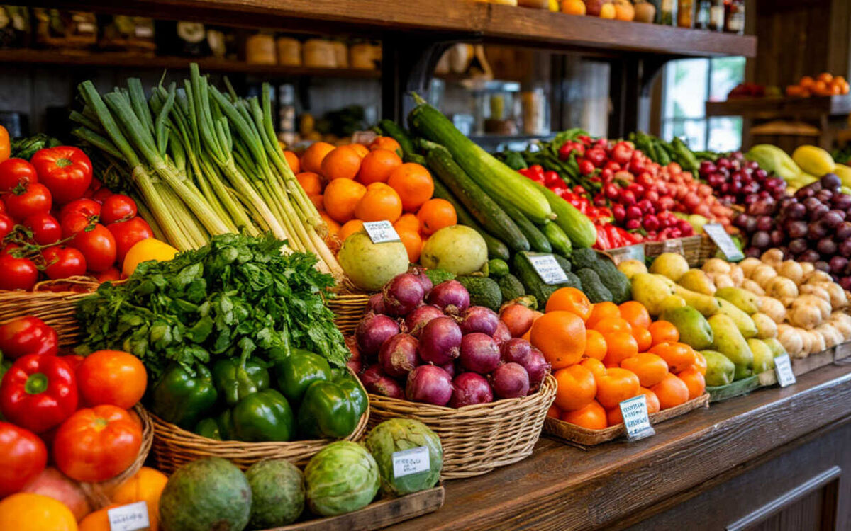    Торговые сети планируют обязать продавать не менее 10% региональных товаров Фото – нейросеть «Шедеврум»