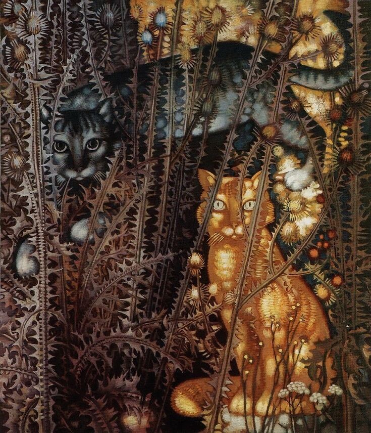 В зарослях репейника .1991.