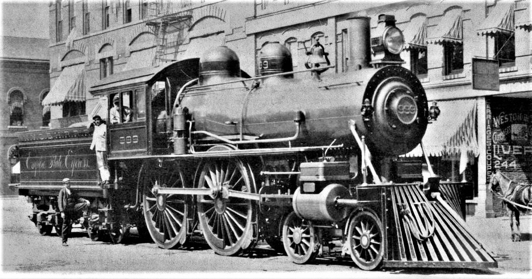 Тот самый локомотив №999 "Queen of Speed"