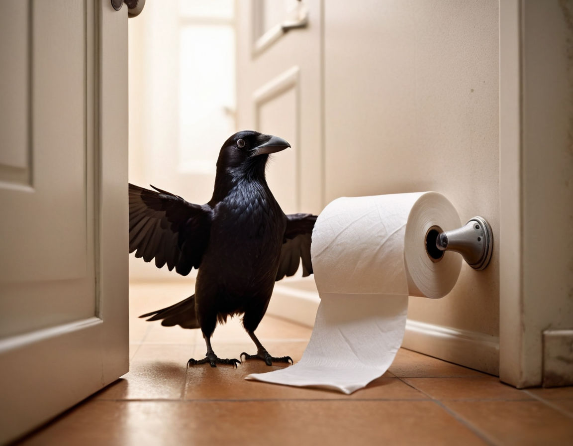 Для комфорта домашней вороны очень важно, как обустроена её клетка