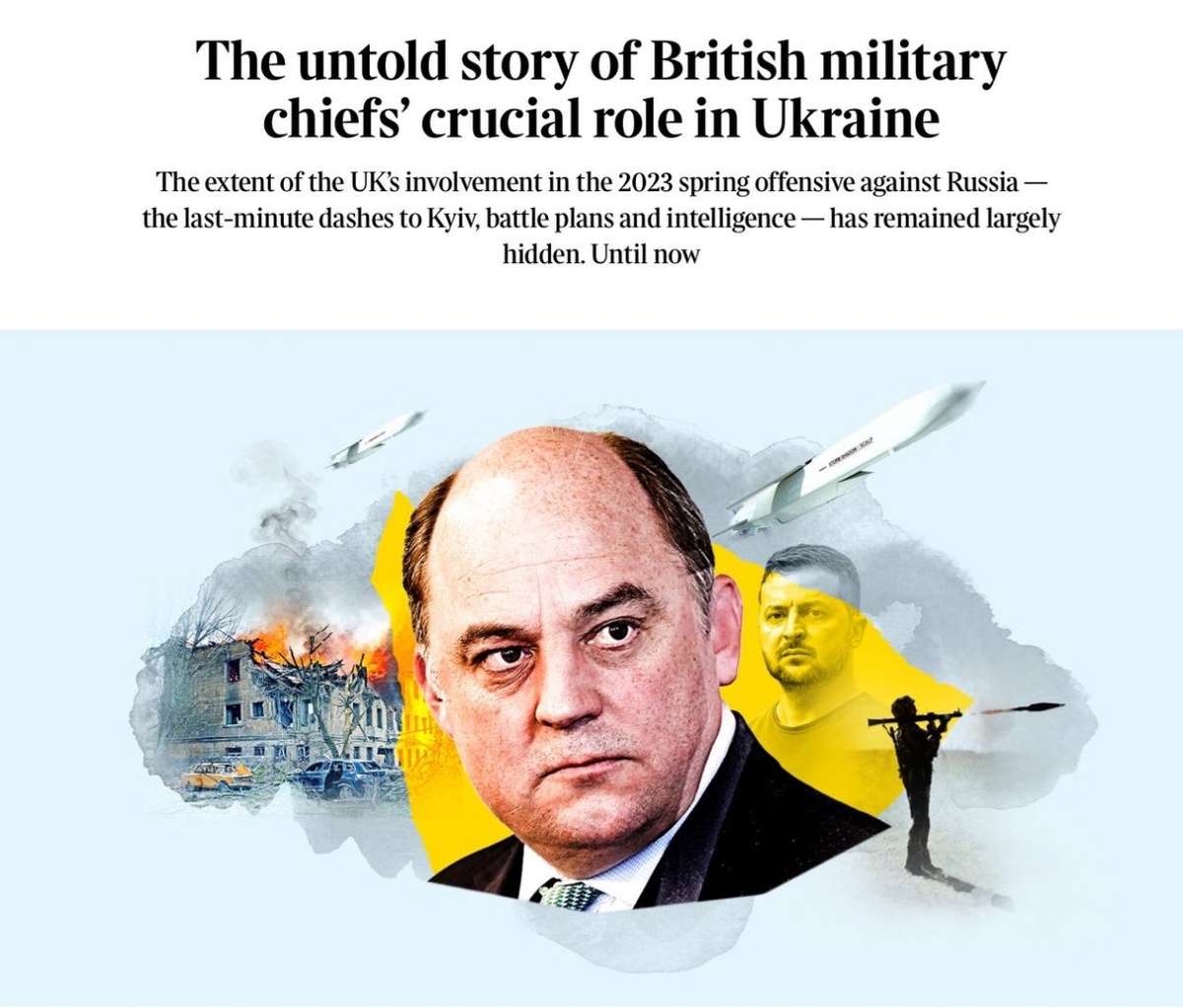    The Times раскрыла степень вовлечённости Британии в конфликт на Украине. Корнилов советует Зеленскому бежать