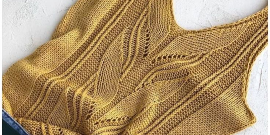 Пятничная подборка узоров спицами: лёгкие, вдохновляющие, летние