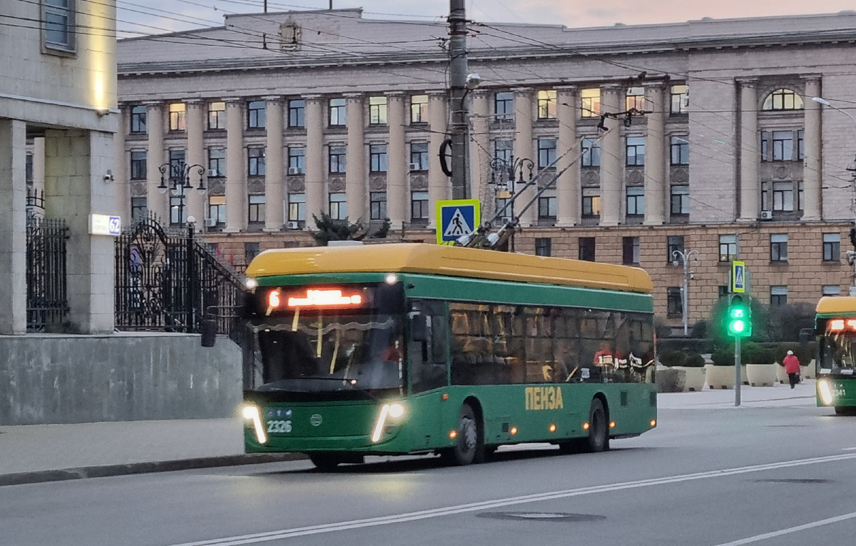 Троллейбус УТТЗ 6241.01 "Горожанин". г. Пенза 2025 год.