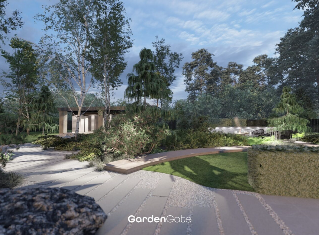 Проект участка в кп. Woodside Residence