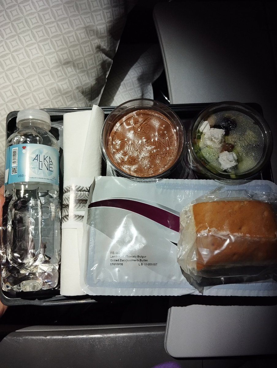 Обед  Москва - Абу Даби