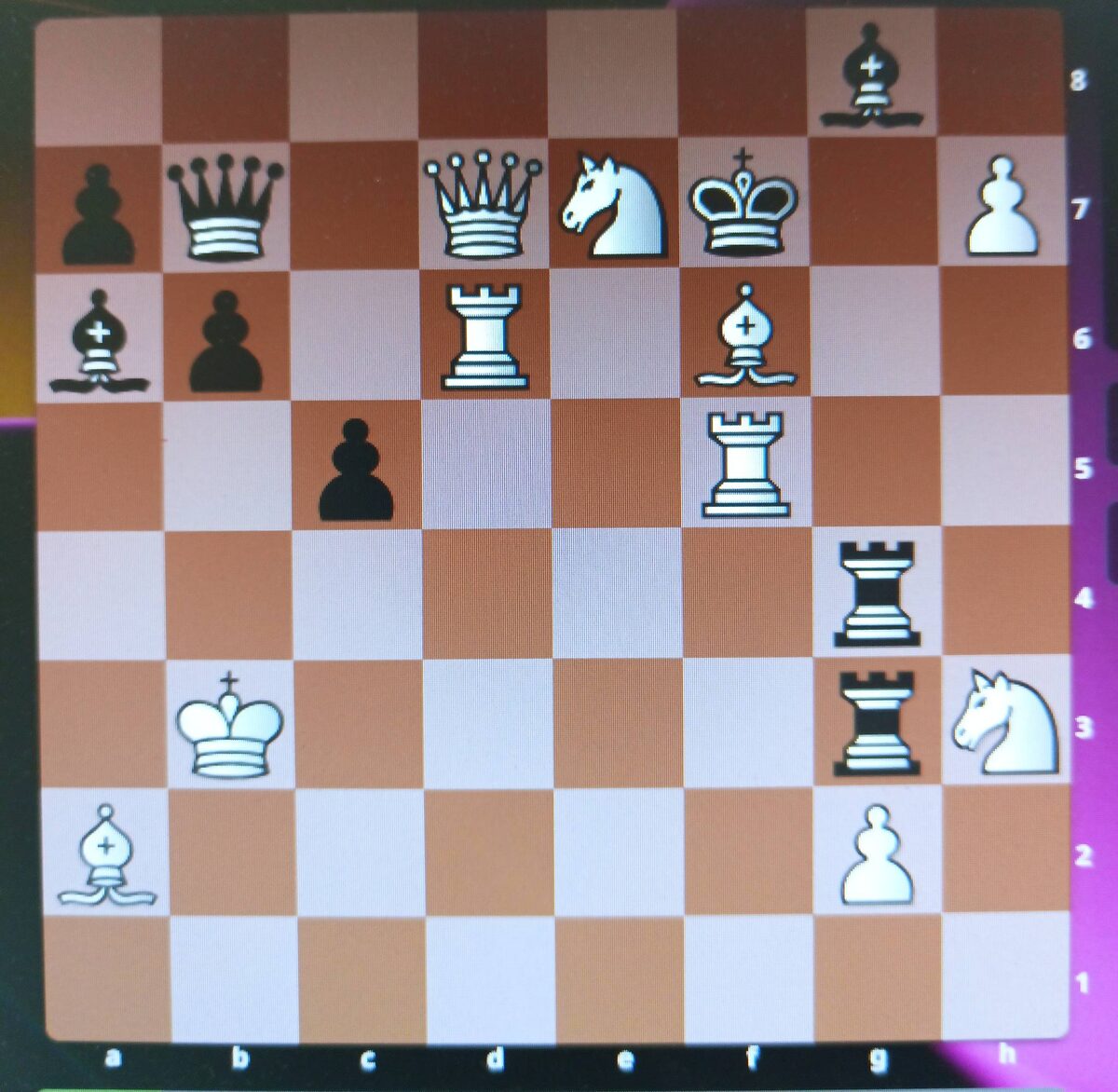 1. Мат в 1 ход, ход белых