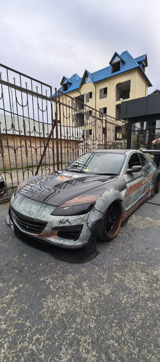 Адлер 2025. На заднем плане несбывшаяся мечта многих мамонтов иметь свой уголок на берегу Черного моря. 