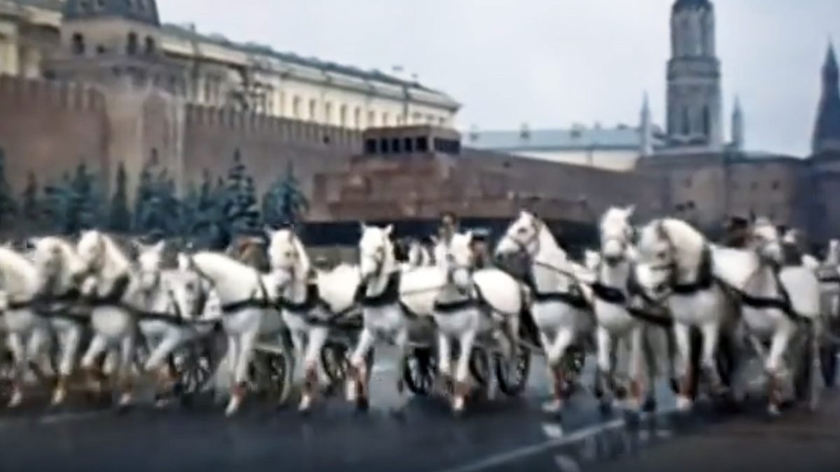 Кавалерия на Параде Победы 1945 года