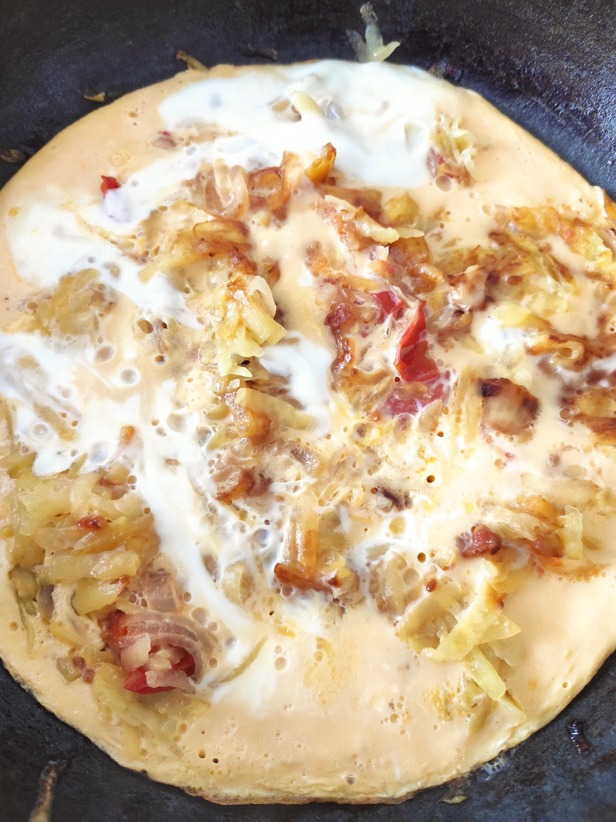 Сытный и очень вкусный завтрак