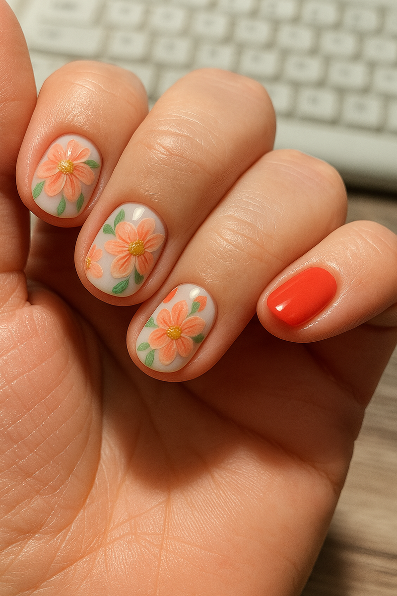 Это моя рука уже после генерации в Sora Image, запрос был на дизайн по усмотрению ChatGPT