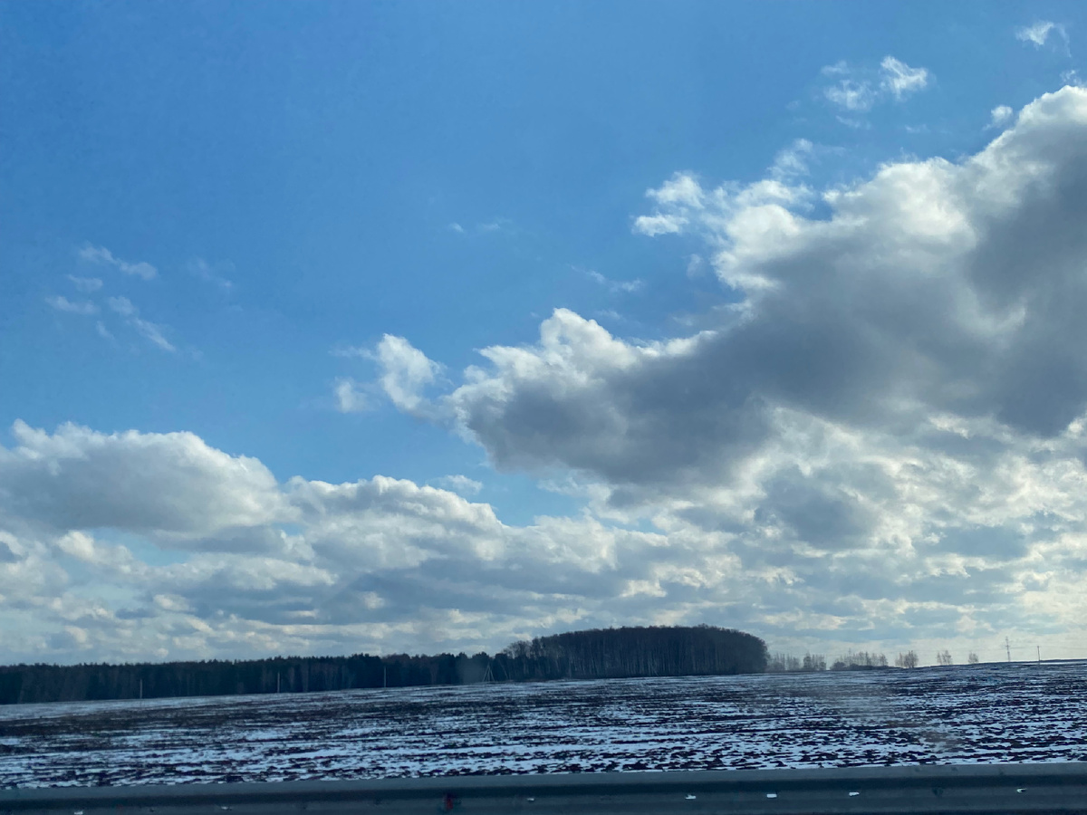 Вид из окна☁️☁️☁️