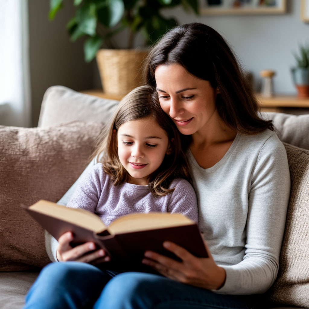 Родители могут помочь, создавая дома спокойную обстановку для чтения и выполнения домашних заданий
