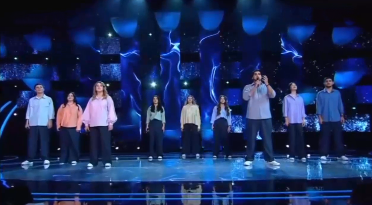 Эстрадный ансамбль «Формат» Адыгейского республиканского колледжа искусств им. У. Х. Тхабисимова»Фото: скриншот с экрана в обработке автора