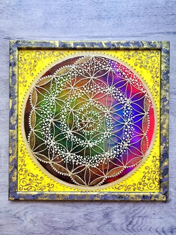 Мандала Цветок жизни