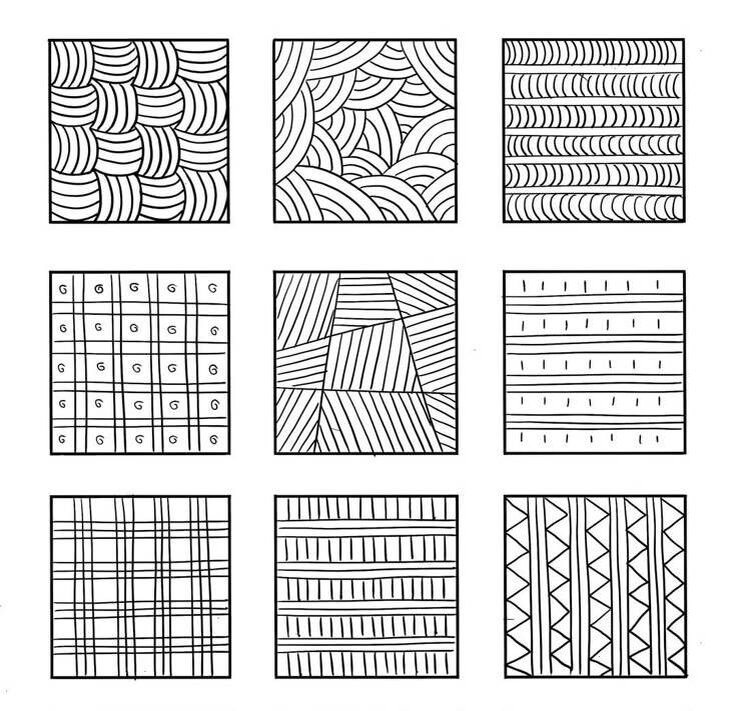 Простые орнаменты, которые легко нарисовать