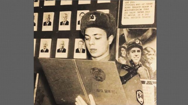 Андрей Леонов в армии