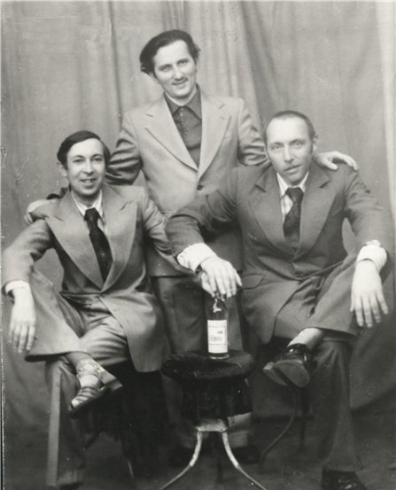 А. Северный, В. Коцишевский, В. Шандриков. Одесса, апрель 1977 года.